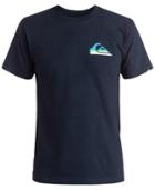 Quiksilver Men's New Neon Graphic-print Logo T-shirt