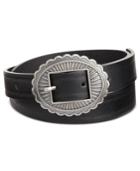 Inc International Concepts Skinny Conch Buckle Belt, Only At Macy's