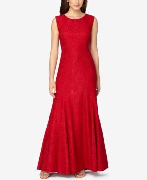 Tahari Asl Lace Mermaid Gown