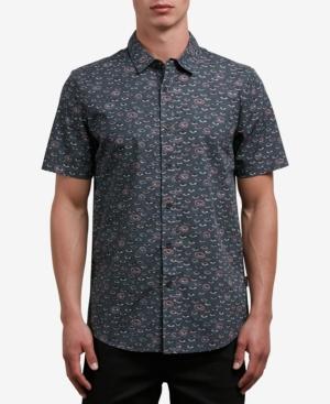 Volcom Men's Burch Print Button-up Shirt
