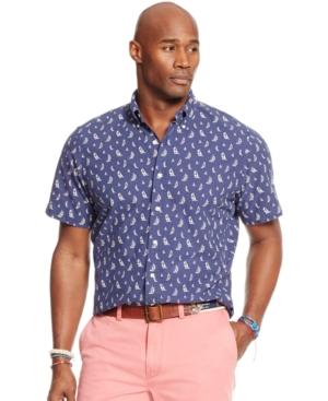 Polo Ralph Lauren Men's Short-sleeve Printed Oxford Shirt