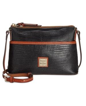 Dooney & Bourke Lizard-embossed Ginger Crossbody, Created For Macy's