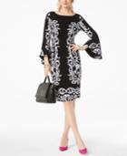 Inc International Concepts Bell-sleeve Sheath Dress, Created For Macy's