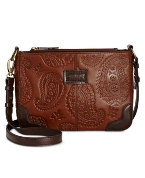 Tignanello Western Embossed Crossbody