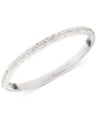Anne Klein Crystal Pave Bangle Bracelet, A Macy's Exclusive Style