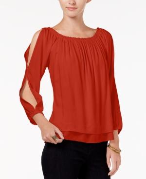 Sanctuary Chantel Split-sleeve Top