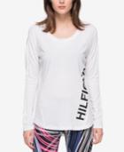 Tommy Hilfiger Sport Graphic Contrast Top, A Macy's Exclusive Style