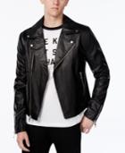Wht Space Men's Motorcycle Jacket, Only At Macy's