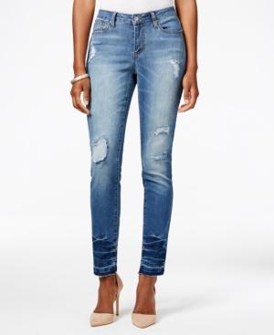Earl Jeans Ripped Medium Wash Skinny Jeans