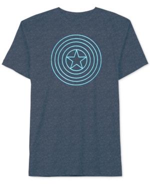 Jem Men's Captain America Shield Graphic-print T-shirt