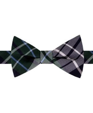 Tommy Hilfiger Men's Plaid To-tie Silk Bow Tie