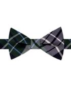 Tommy Hilfiger Men's Plaid To-tie Silk Bow Tie