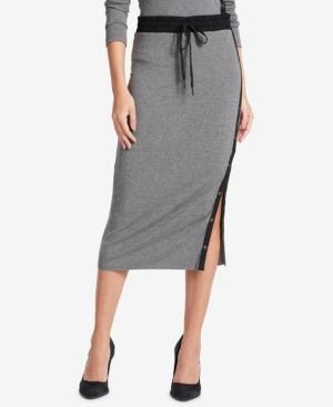 Dkny Side-snap Midi Skirt