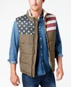Weatherproof Vintage Men's Printed Sherpa Vest