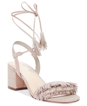 Callisto Melz Lace-up Block-heel Dress Sandals Women's Shoes