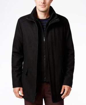 Calvin Klein Men's Wool Blend Car Coat