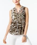 Inc International Concepts Pintucked Blouse, Created For Macy's