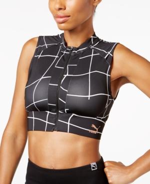 Puma Evo Printed Drycell Crop Top