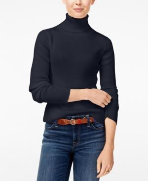 Tommy Hilfiger Ribbed Turtleneck Sweater