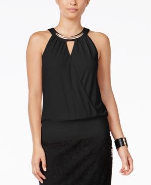 Thalia Sodi Embellished Crossover Top, Only At Macy's