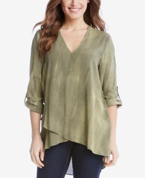 Karen Kane High-low Utility Top