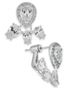 Danori Crystal Front-and-back Earrings, Created For Macy's