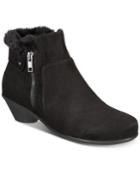 Karen Scott Ursah Cone-heel Booties, Created For Macy's Women's Shoes