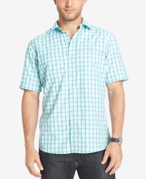 G.h. Bass & Co. Men's Performance Plaid Short-sleeve Shirt