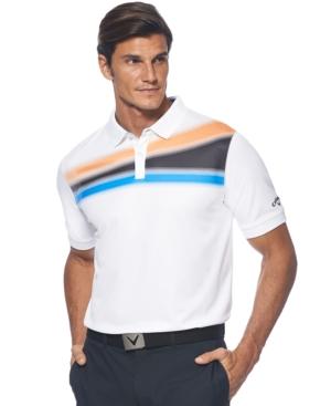 Callaway Yoke-printed Performance Golf Polo