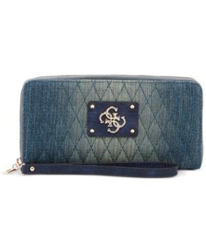 Guess Aliza Large Zip Around Wallet