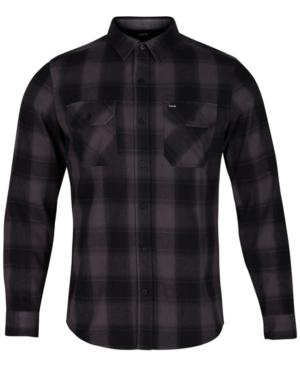 Hurley Men's Clemens Plaid Flannel Twill Shirt