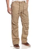 Sean John Men's Big And Tall Pants, Pleat Pocket Flight Cargo Pants