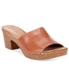 White Mountain Morsel Block-heel Platform Sandals Women's Shoes