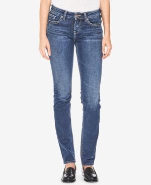 Silver Jeans Co. Suki Curvy-fit Straight-leg Jeans
