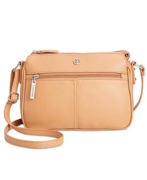 Giani Bernini Nappa Leather Crossbody, Only At Macy's