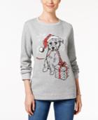 Karen Scott Holiday Dog Graphic Sweatshirt, Only At Macy's