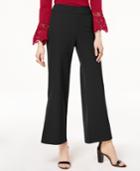 I.n.c. Wide-leg Side-slit Pants, Created For Macy's