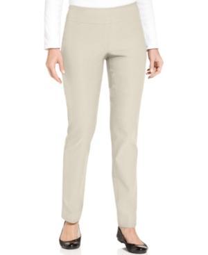Charter Club Tummy-control Slim-leg Pants