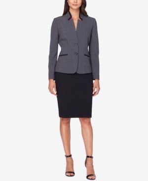 Tahari Asl Two-button Skirt Suit