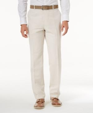 Inc International Concepts Men's Linen-blend Dress Pants, Created For Macy's