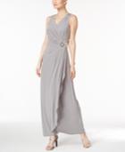Calvin Klein Embellished A-line Gown