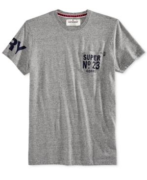 Superdry Men's No 23 Graphic-print Pocket T-shirt
