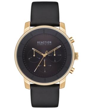 Kenneth Cole Reaction Men's Analog-digital Faux Leather Strap Watch 44mm