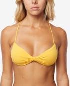 O'neill Salt Water Twist-front Bikini Top,a Macy's Exclusive Style Women's Swimsuit