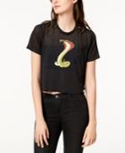 Hudson Jeans Cropped Graphic T-shirt