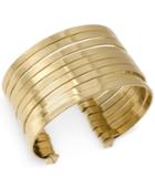 Kenneth Cole New York Gold-tone Multi-row Wire Cuff Bracelet