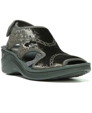 Bzees Drama Athleisure Wedge Sandals Women's Shoes