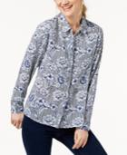 Inc International Concepts Printed Shirt, Created For Macy's