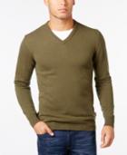 Barbour Men's Elbow-patch V-neck Sweater