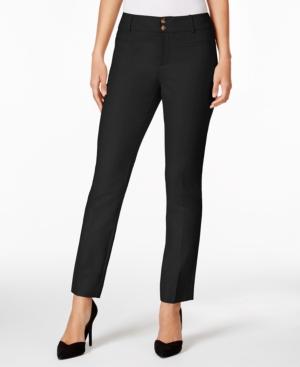 Charter Club Double-button Slim-leg Pants, Only At Macy's